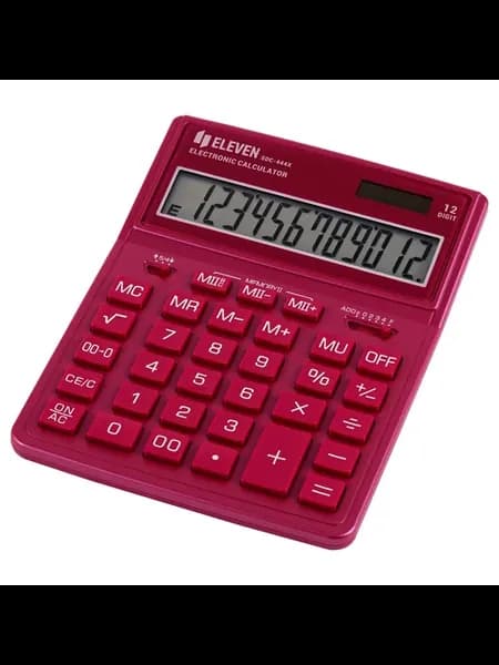 Калькулятор настольный Eleven SDC-444X-PK, 12 разрядов, дво