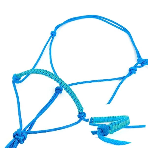 Плетеный нейлоновый недоуздок для лошадей, - Пятый стиль