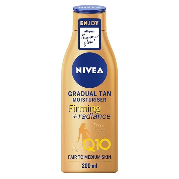 Nivea Q10 Укрепляющий лосьон для тела с загаром 200 мл