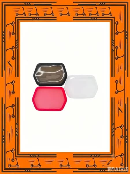Защитный чехол силикон для ZT3 Pro скутера, 11*8*1.5см, Черный, Красный, Белый, 13г