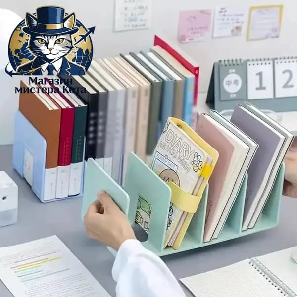 Подставка органайзер для книг, учебников и тетрадей