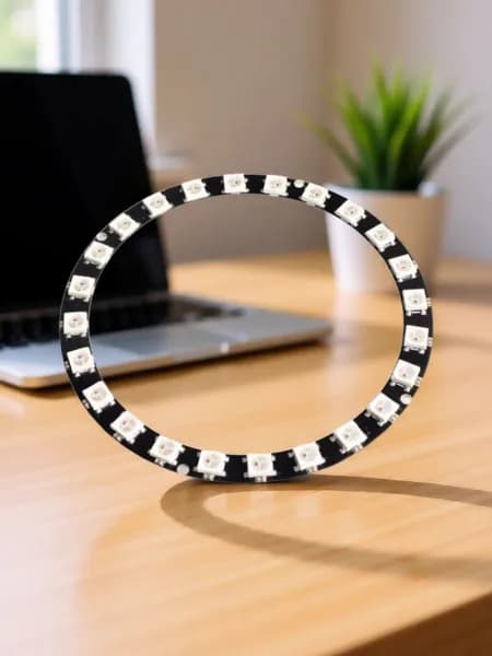 NeoPixel кольцо из светодиодов WS2812B, 24led