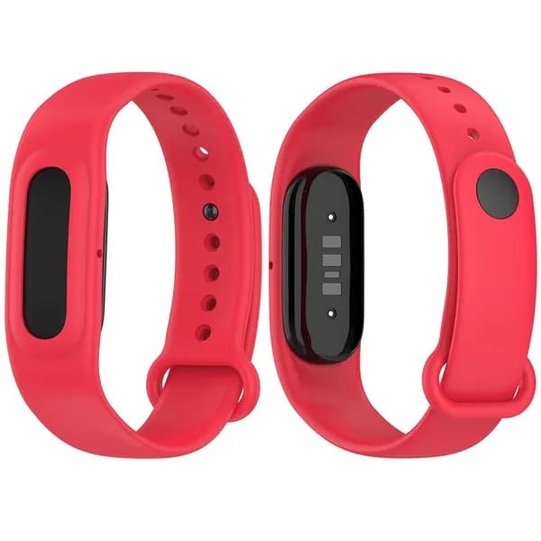 Силиконовый ремешок для фитнес-браслета Fitbit Air, красный, длина 254 мм