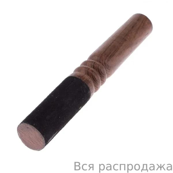 Деревянный стик для тибетской поющей чаши, аксессуар для медитации, диаметр 2.5 см, длина 18 см, ручная работа, для буддизма