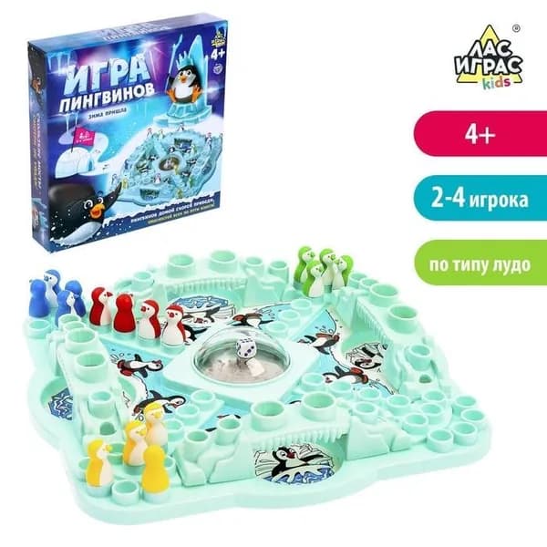 Настольная игра "Игра пингвинов" (4+)
