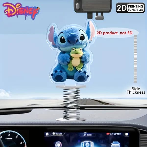1 деталь акрилового пружинного пюпитра-качалки марки Disney Stitch из акрила