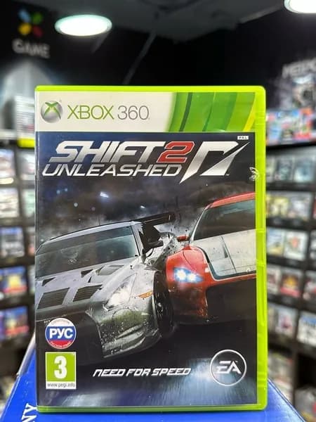 Игра NFS SHIFT 2 Unleashed (Xbox 360) (Box)