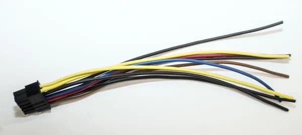 10-pin разъем сабвуфера pioneer TS-WX300A. Фишка для активного сабвуфера.
