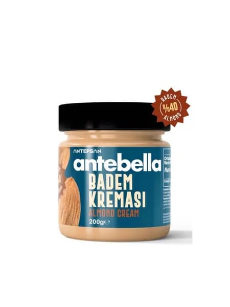 Antebella Крем из миндаля 200 г миндальная паста для завтрака и десертов