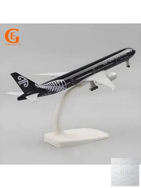 Металлическая Модель Самолета Боинг 777, Авиакомпания Air New Zealand, 20CM С Колесами