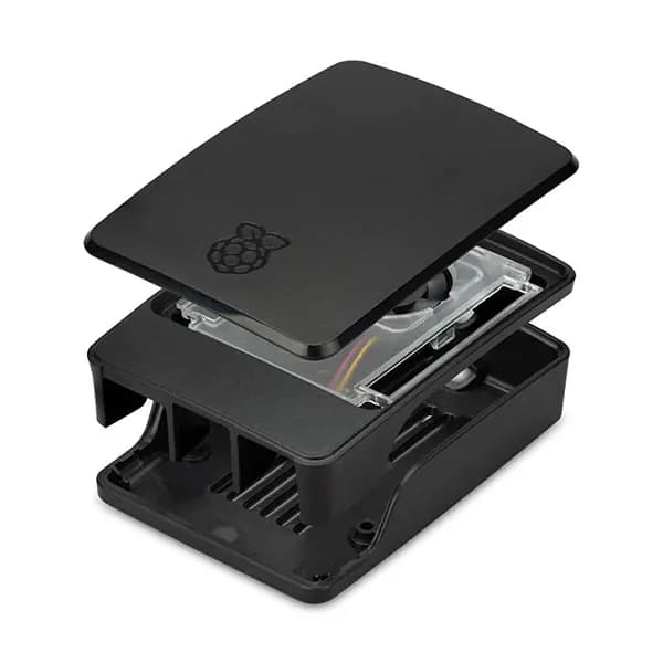 Официальный корпус для микрокомпьютера Raspberry Pi 5 Black