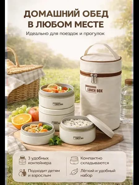 Ланч бокс с термосумкой