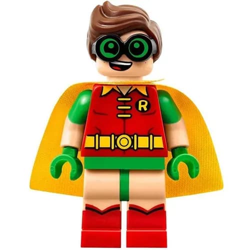 Фигурка DC Робин Совместима с Lego Конструктор для мальчиков Супергеройская фигурка