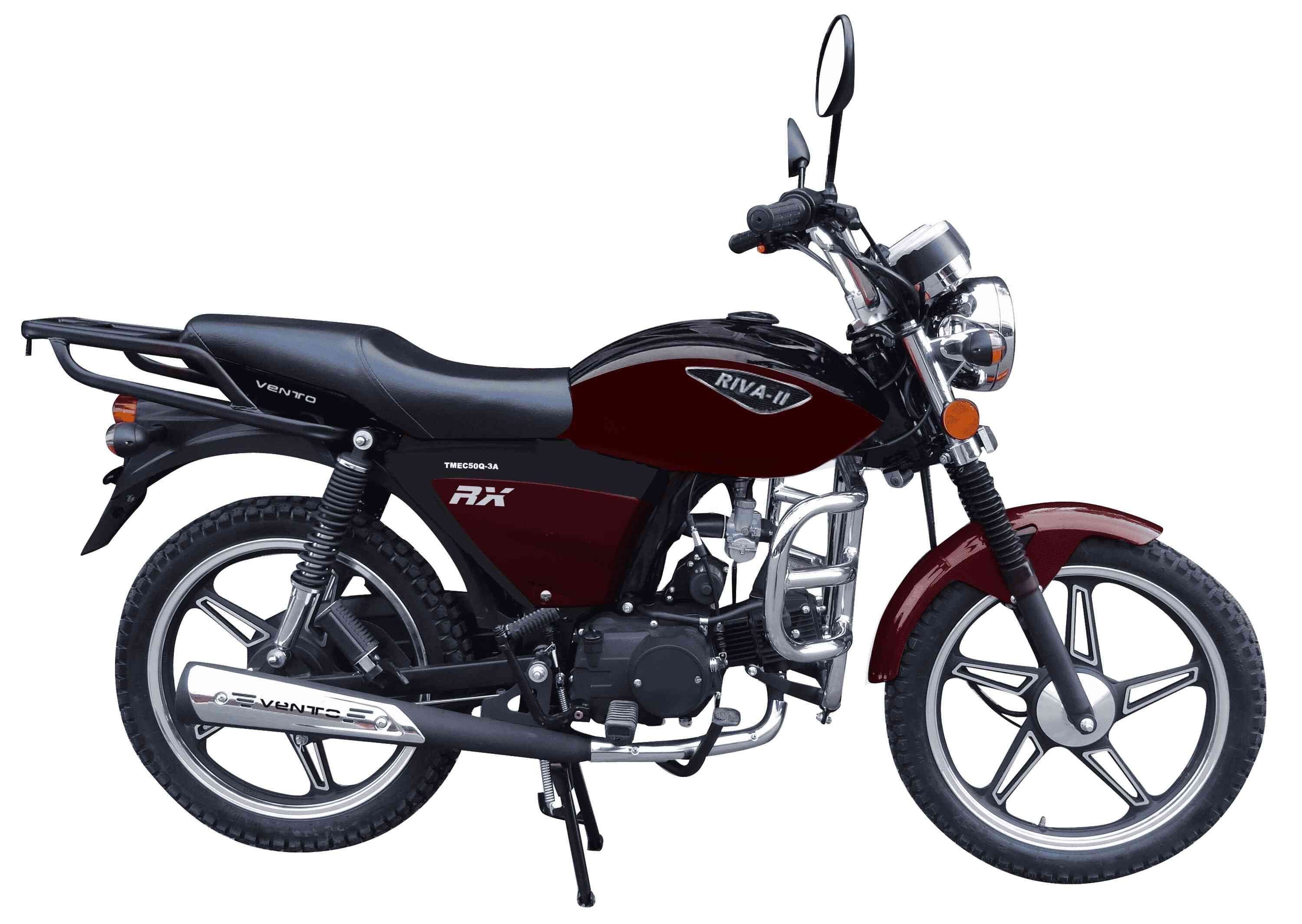 Мопед бензиновый VMC RIVA II RX RX1250 (без ПТС, под 49) бордовый