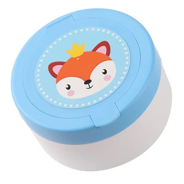 Детская присыпка из талька в развевающейся коробке Blue fox