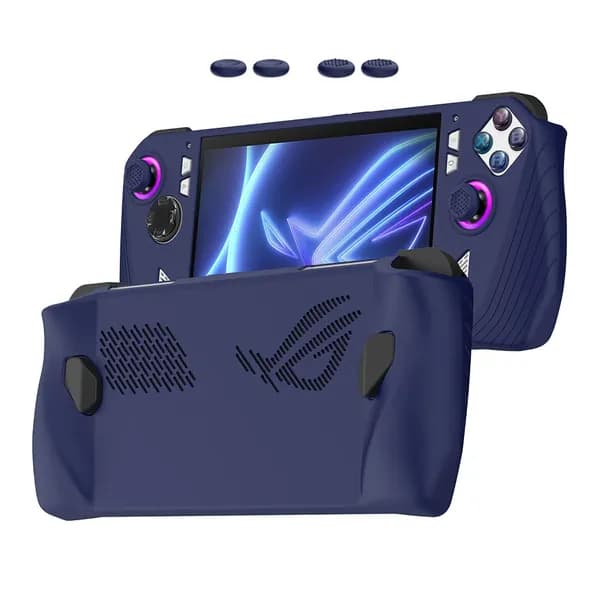 чехол из силикона для ASUS ROG Ally, синий цвет