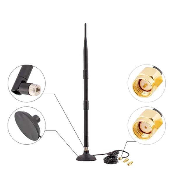 12DBi LoRaWAN Гелиевая Антенна SMA Male LoRa Передача Для RAK HNT 2G 3G (868 МГц)