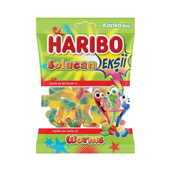 HARIBO Minus Worms 70 G - драже