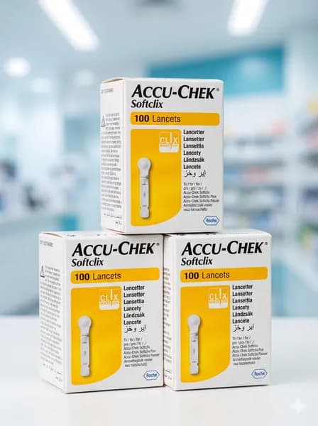 Набор ланцетов Accu-Chek Softclix 100 - 3 упаковки