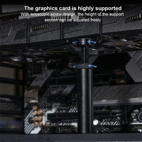 Держатель GPU для ПК из алюминиевого сплава, простая установка