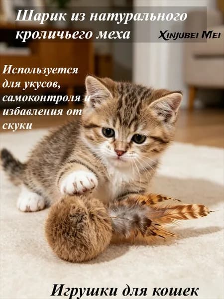 Интерактивная игрушка для кошек, головоломка с лакомствами, самостоятельных игр и снятия стресса, 1 шт