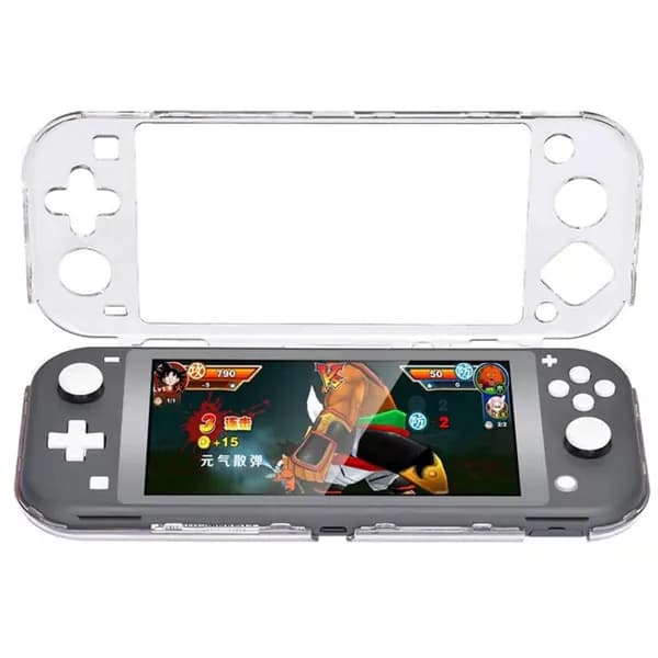 Чехол для Nintendo Switch Lite из поликарбоната прозрачный ударопрочный