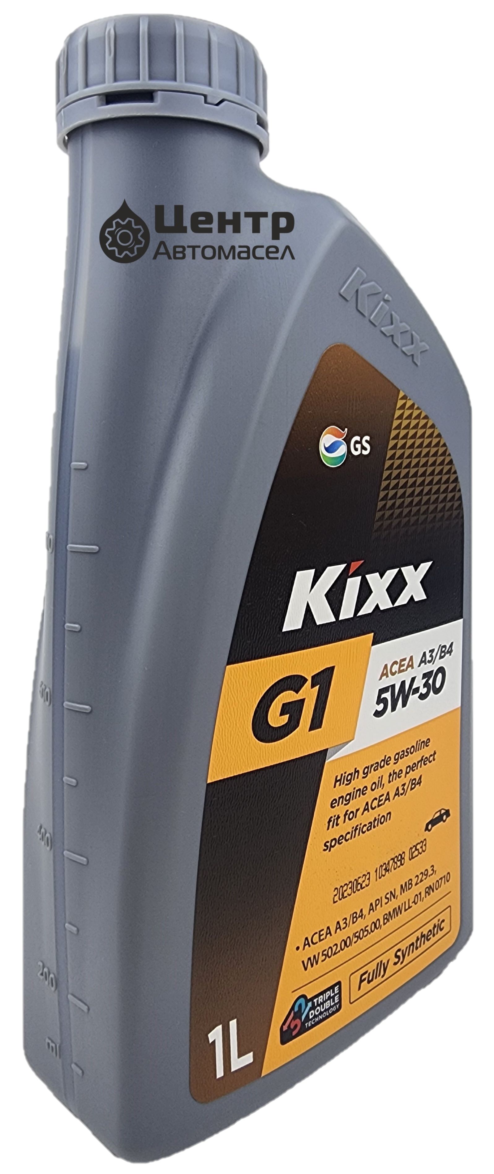 Kixx G1 ACEA A3/B4 5W-30 Масло моторное, Синтетическое, 1 л