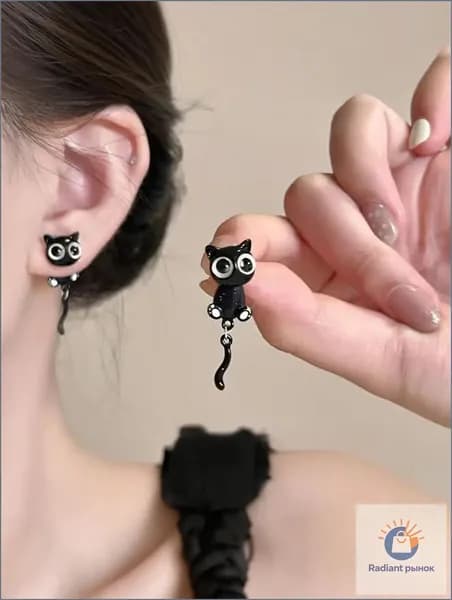 Серьги люстры