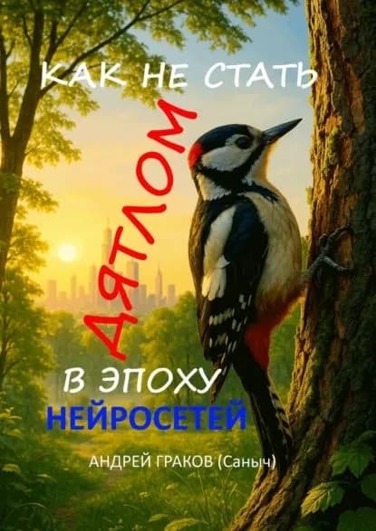 Как не стать дятлом в эпоху нейросетей. А ты успеешь прыгнуть на подножку уходящего поезда? | Андрей Граков (Саныч) | Электронная книга