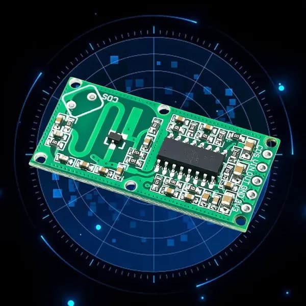 RCWL-0516 Модуль датчика движения (5 8 м), совместим с Arduino и DIY