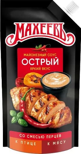 Соус Махеевъ Острый 50,5%, 200 г
