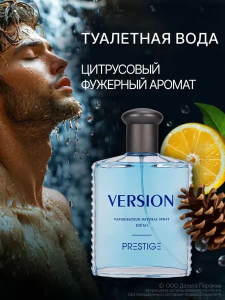 Туалетная вода мужская Prestige Version 100 мл.