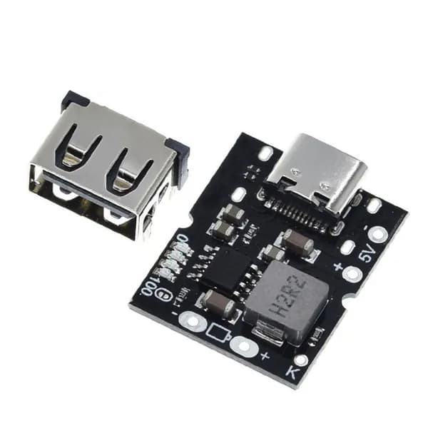 Модуль питания/зарядное устройство с повышающим преобразователем Type-C USB 5 В 2 А, не требующее пайки.