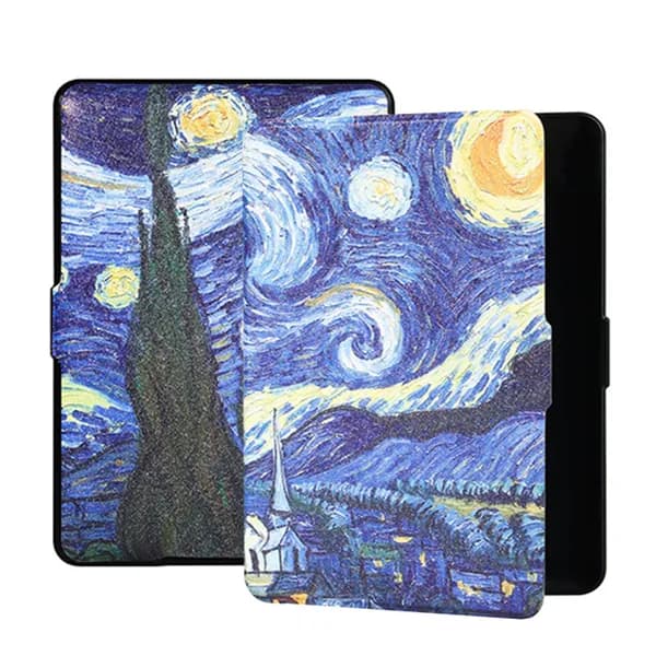 Чехол для электронной книги Amazon Kindle 2019 (J9G29R), матовый PU+PC, с рисунком, с подставкой