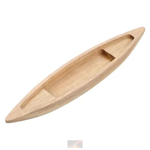 Деревянная Модель Лодки Для Создания Декора 25.00X5.00X2.00Cm