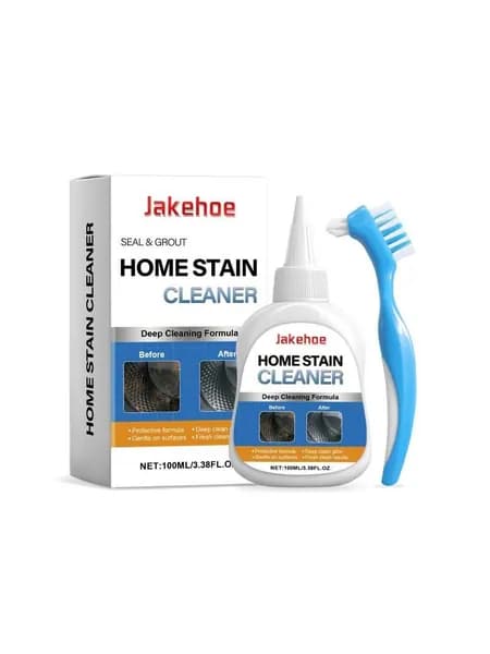 Бытовой гель для удаления пятен JAKEHOE Сверхмощный очиститель стиральной машины со щеткой для душа и раковины в ванной Универсальный чистящий гель
