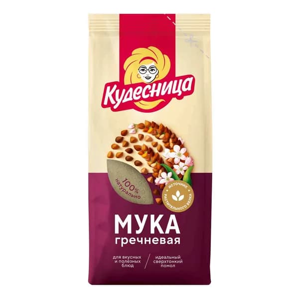 Мука Кудесница гречневая 500 г