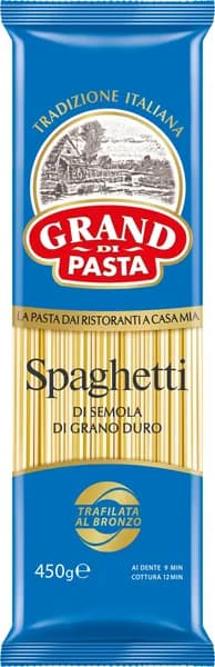Макароны GRAND DI PASTA Спагетти, 450г