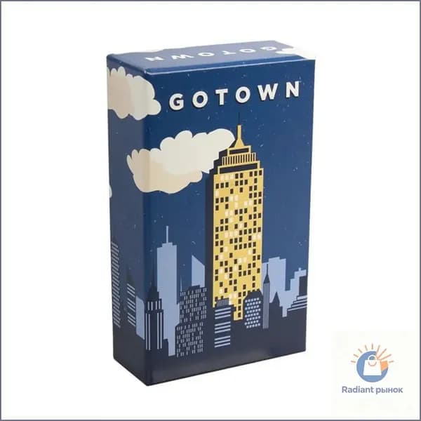 GOTOWN Картовая игра Строительство здания Веселая семейная игра