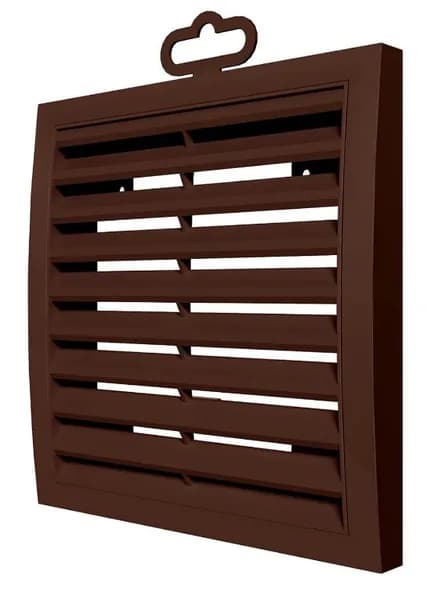 Решетка вентиляционная РРН разъемная 150х150 ASA (Brown)