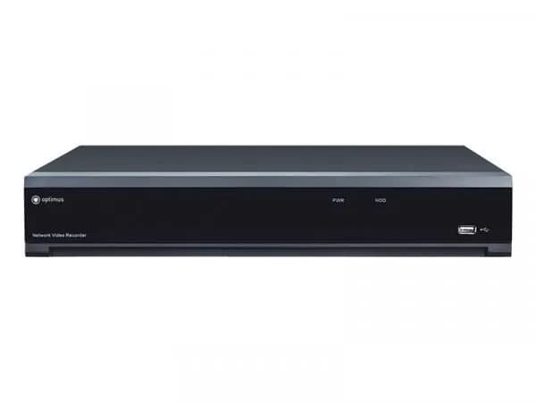 Optimus NVR-8324_V.1 IP-видеорегистратор 32-х канальный, до 12Мп, HDMI (до 3840х2160 (UHD), 4х HDD SATA до 12Тб каждый. Поддержка E-SATA.