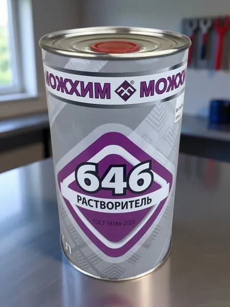 Растворитель 646 1,7л Можхим (г.Можга)