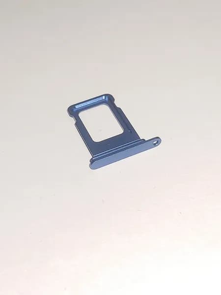 Сим лоток для Apple iPhone 13 / iPhone 13 mini (синий), Держатель СИМ карты Apple iPhone 13 / iPhone 13 mini (синий), Контейнер SIM, SIM holder (синий)