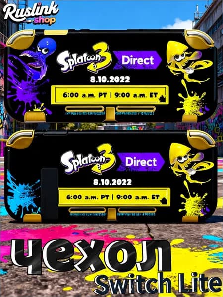Чехол для Nintendo Switch Lite, Сквидвард из Splatoon