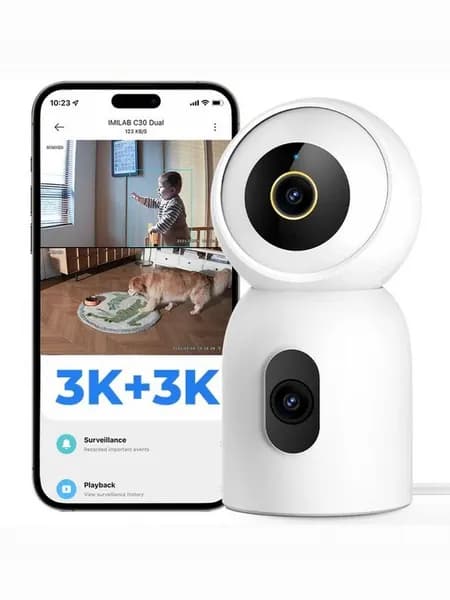 IP-камера видеонаблюдения внутренняя Imilab Indoor Camera C30 Dual (CMSXJ111A) White