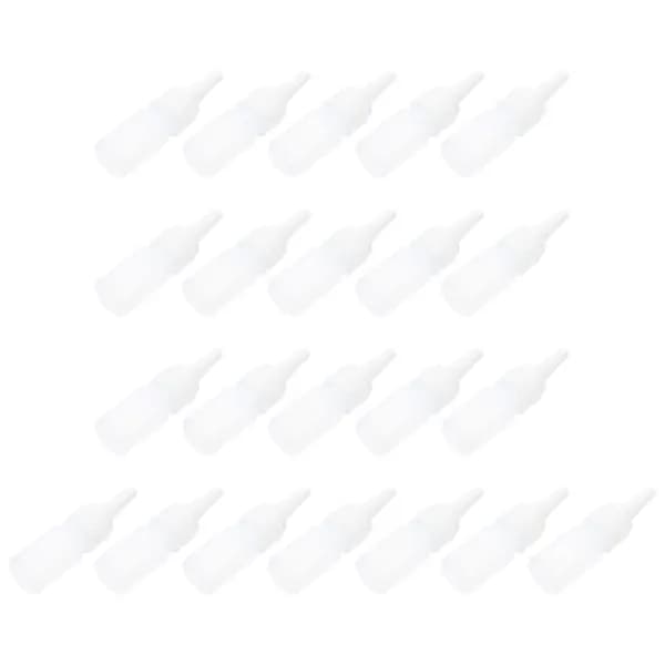 Капельные бутылочки из белого hdpe 10 мл для хранения эфирных масел и медикаментов, 22 шт
