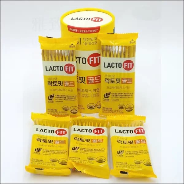 Растворимый напиток с содержанием синбиотиков и пробиотиков Lacto-Fit Probiotics Gold пор. саше, 2 г, 50 шт.