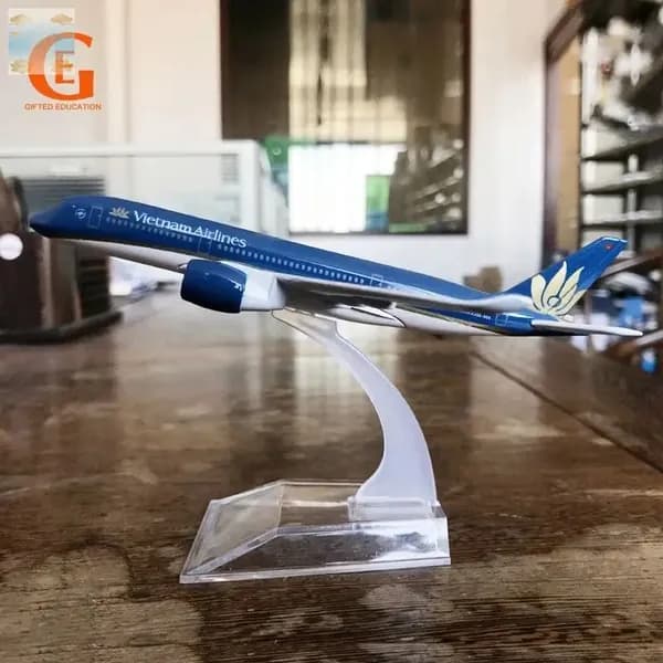 Металлическая Модель Самолета Vietnam Airlines Airbus 350