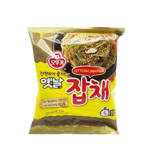 Ottogi Лапша стеклянная Чапче JAPCHAE, 75 г.