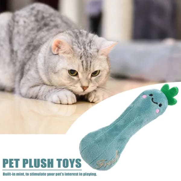 Игрушка для кошек Овощи с кошачьей мятой